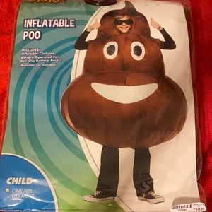 Inflatable Poo Child's Costume